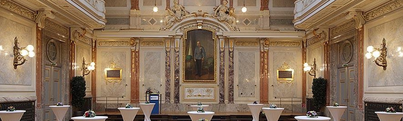 Großer Festsaal im Kaiser Franz Joseph Bild im Haus der Industrie