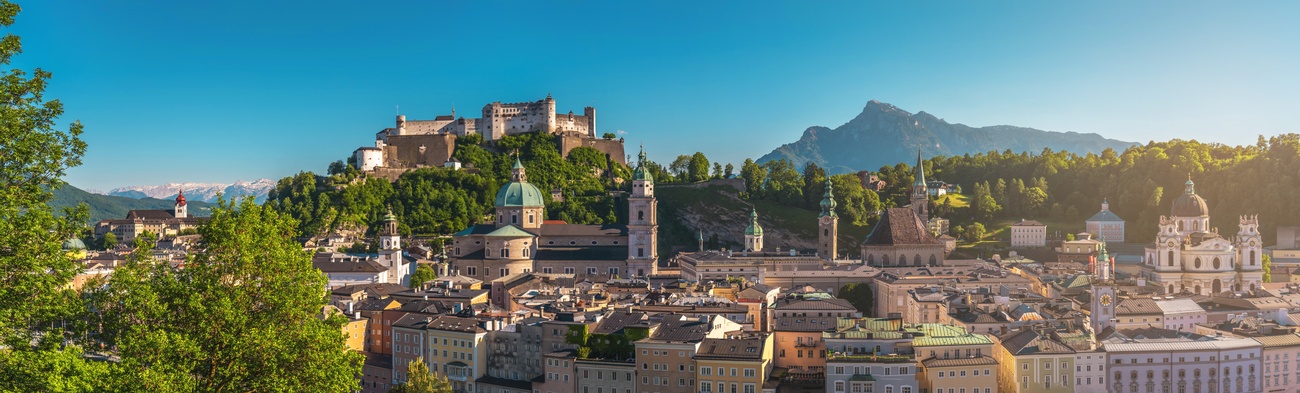 Panoramabild von Salzburg