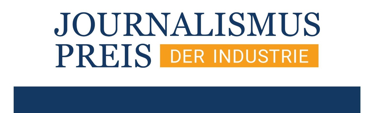 Logo des Journalismuspeises der Industrie