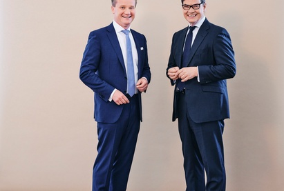 IV-Präsident Georg Knill und IV-Generalsekretär Christoph Neumayer