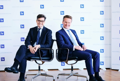 IV-Präsident Georg Knill und IV-Generalsekretär Christoph Neumayer