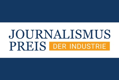 Logo des Journalismuspeises der Industrie