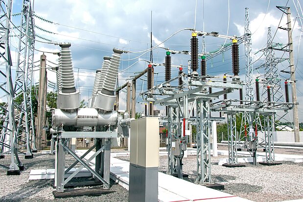 Umspannwerk für elektrische Energie