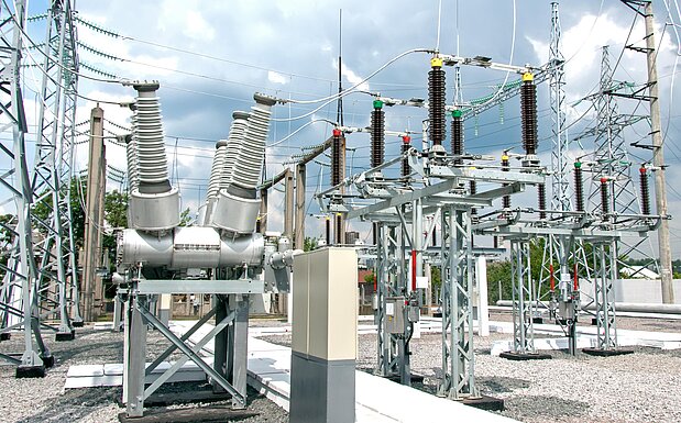 Umspannwerk für elektrische Energie